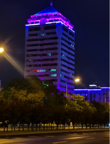 威海衞生(sheng)大廈亱景亮(liang)化(hua)